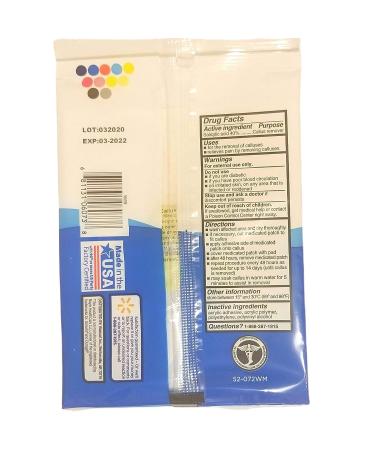 Equate Extra Thick Callus Removers with Salicylic Acid - 4 Pads & 4 Patches | Compare to Dr. Scholl's - Buy Online on GoSupps.com