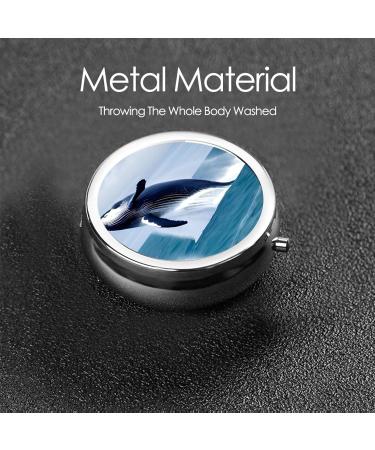 Buy Whales at Searound Pill Box | 3 Compartment Portable Travel Organizer | International Shipping Available - Buy Online on GoSupps.com