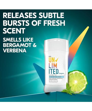 Degree Unlimited Antiperspirant Deodorant Stick 2 Count - SmartAdapt Tech, 2.7 oz - Buy Online on GoSupps.com