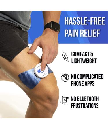 Omega Elite Wireless TENS Unit Muscle Stimulator with Large Touchscreen Remote for Back Pain Relief - 6 Modes, USB Charger, 2 Tensunit Pads - Buy Online on GoSupps.com