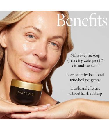 LAURA GELLER Better Than 'Block + Cold Cream Makeup Removing Cleanser - Skincare-Infused Serum Foundation Broad Spectrum SPF 50+ deep - Buy Online on GoSupps.com