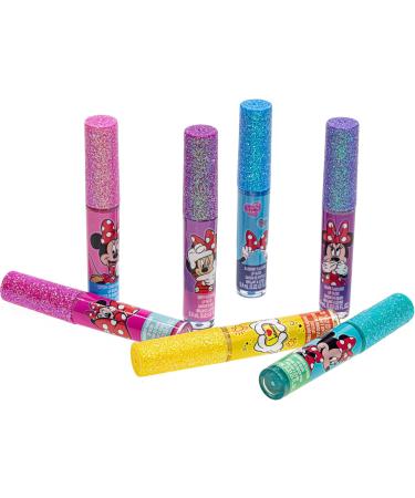 Disney Minnie Mouse 7 pcs Lip Gloss Set for Girls |Birthday Gifts for Ages 3 & Above by Townley Girl - Buy Online on GoSupps.com