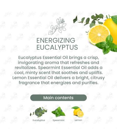 Liquid Hand Soap Refill | Energizing Eucalyptus Scent | Essential Oils | 32oz | International Shipping - Buy Online on GoSupps.com