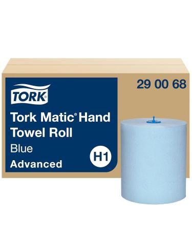 Tork Matic Roller Towel Advanced 290068 & Mild Foam Soap 520501 - Premium Quality | 6 Rolls x 150m & 1000ml Skin-Friendly All-Purpose Soap - International Shipping - Buy Online on GoSupps.com