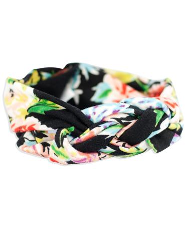 Headbands of Hope Infinity Head Turban - Fashionable Black Hair Accessory for Women, Girls, and Babies - Ideal for Yoga and Casual Wear - Buy Online on GoSupps.com