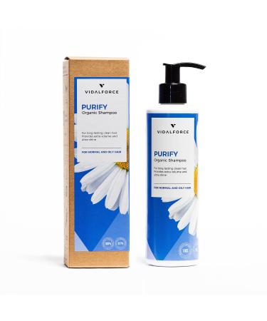 PURIFY Oily Hair Shampoo 100% Natural and 81% Eco-Friendly. Clean Hair for Days - Shampoo for Oily Hair for Women and Men.