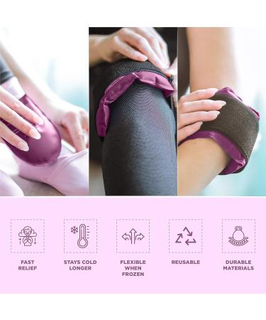 Zomaple Purple Gel Pack for Cold Therapy Socks - Pain Relief for Plantar Fasciitis & More - Buy Online on GoSupps.com