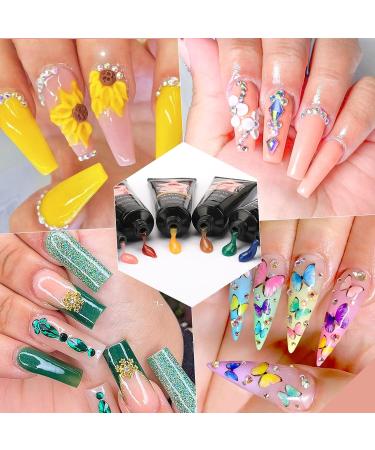 Morovan Poly Gel Nail Kit - 6 Colors Professional Poly Extension Gel Starter Kit for Easy DIY Nail Art at Home - Buy Online on GoSupps.com