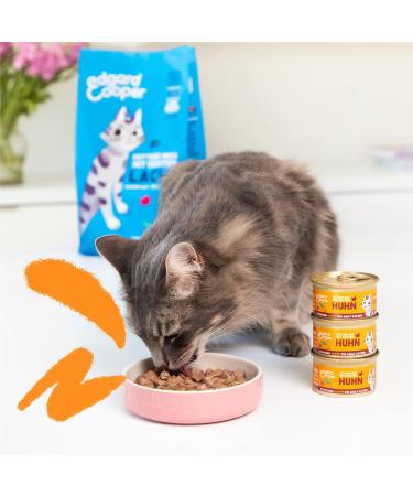 Edgard & Cooper Grain-Free Wet Cat Food - Adult & Active Chicken in Sauce (85g x 18 Pack) | Natural & Tasty Nutrition for Cats - Buy Online on GoSupps.com