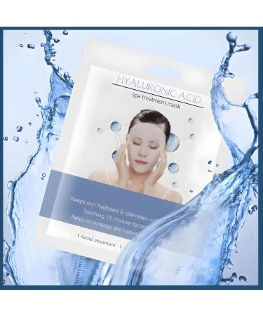 Hydrating Hyaluronic Acid Face Mask | Brightening Anti-Aging Sheet Mask | PH Balanced Korean Skincare for Sensitive Skin | Cruelty-Free - Buy Online on GoSupps.com
