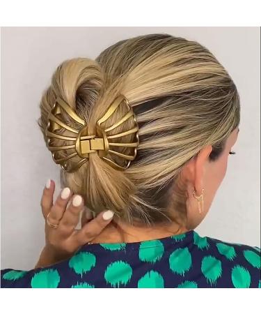 Camila Paris CP3052 French Octopus Hair Clip - Large Claw Clip for Thick & Long Hair, No-Slip Grip - Gold, Made in France - Buy Online on GoSupps.com