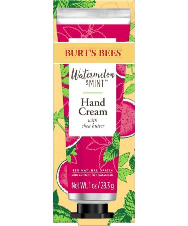 Burt's Bees Watermelon & Mint Hand Cream - 1 OZ | Shop Now for Moisturizing & Nourishing Skin - International Shipping Available - Buy Online on GoSupps.com