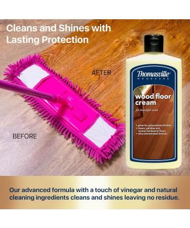 Thomasville Wood Floor Cream 16 Oz | Multisurface Wood Cleaner Polish & Quick Shine Restorer for Furniture & Cabinets | Best House Cleaning Supplies - Buy Online on GoSupps.com