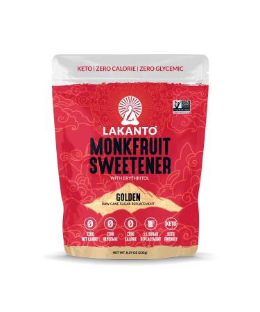 Lakanto Monkfruit Sweetener with Erythritol Golden 8.29 oz (235 g)