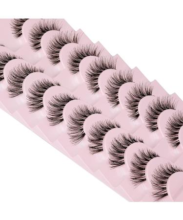 JIMIRE Handmade Faux Mink Cat-Eye Demi-Wispies False Eyelashes - Natural Look (120) - Buy Online on GoSupps.com