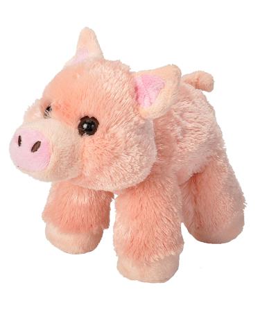 Wild Republic 18092 Pig Hug'ems Soft Gifts for Kids Cuddly Toy 18cm Pig 7 inch