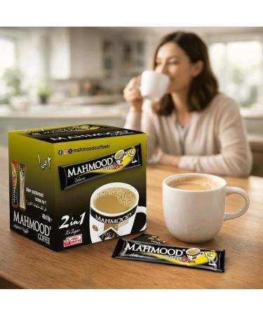 Mahmood Coffee 2 en 1 Caf instantan 48 pi ces - Buy Online on GoSupps.com
