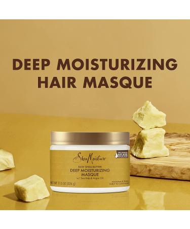 SheaMoisture Deep Treatment Masque - Raw Shea Butter 12 oz | Intense Hydration & Repair - Buy Online on GoSupps.com