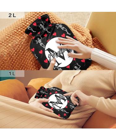 Personalized 2L Skeletal Heat Bottle | Valentine's Day Gift | Hot Water Bottles for Pain Relief & Warmth - Buy Online on GoSupps.com