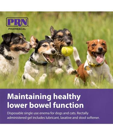 PRN Pharmacal PetEma 6mL Syringe - Disposable Enema for Dogs & Cats - Lubricant, Laxative & Stool Softener - 3 Pack - Buy Online on GoSupps.com