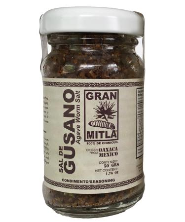 Gran Mitla Sal de Gusano 50 Gram Jar 1.76 Ounce (Pack of 1)