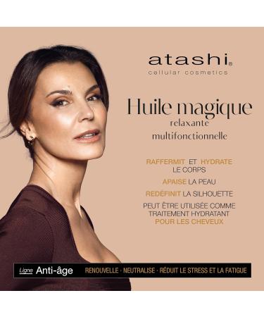 Atashi - Magic Oil | Moisturizes and Firms Your Body | Relaxes Nourishes and Calms Skin | Fast Absorption | 7 Exclusive Pure & Organic Oils | Argan Oil 250ml - Buy Online on GoSupps.com