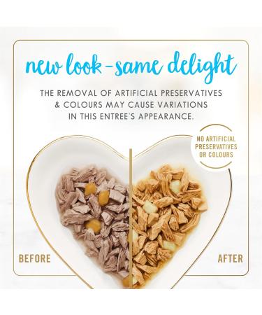 Fancy Feast Delights with Cheddar Wet Cat Food Grilled Tuna & Cheddar Cheese Feast - 85 g Can (24 Pack) - Buy Online on GoSupps.com