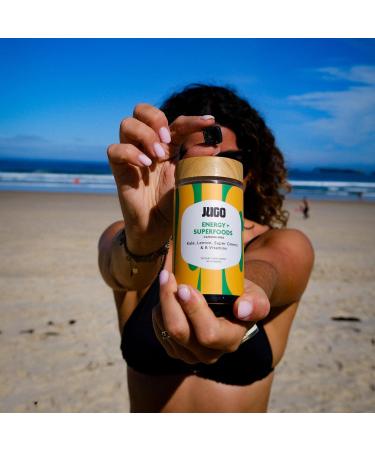 JUGO Energy + SUPERFOODS Vitamin B12 Gummies with Kale & Super Greens Caffeine-Free Pre-Workout Energy Gummies Vegetarian-Friendly Gelatin-Free and Gluten-Free Non-GMO Made in USA 40 Count - Buy Online on GoSupps.com