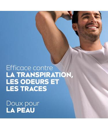 NIVEA MEN Black & White Ultimate Impact Roll-on Deodorant (1 x 50 ml) men's deodorant against white and yellow marks anti-perspirant anti-odor & humidity effective 72-hour protection alcohol-free - Buy Online on GoSupps.com