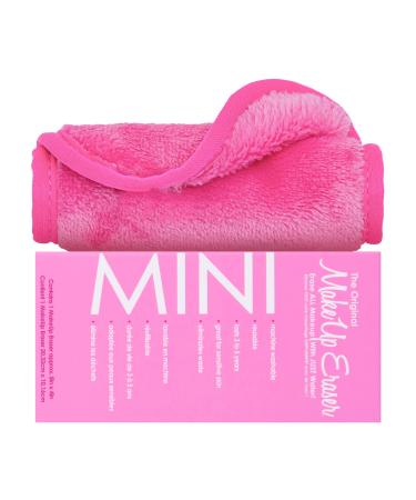 MakeUp Eraser Mini  Erase All Makeup With Just Water  Including Waterproof Mascara  Eyeliner  Foundation  Lipstick and More (Original Pink)