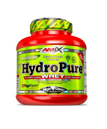 AMIX Hydropure Whey - Prot ine de Lactos rum Concentr e et Hydrolys e avec Enzymes Absorption Rapide - Pour Augmenter la Masse Musculaire - Vanille - 1 6 Kg Vanille 1 6 Kg