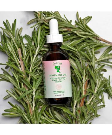 Camille Rose Rosemary Water Daily Mist & Rosemary Oil Hair & Scalp Drops Bundle for Strength and Hair Growth - Buy Online on GoSupps.com