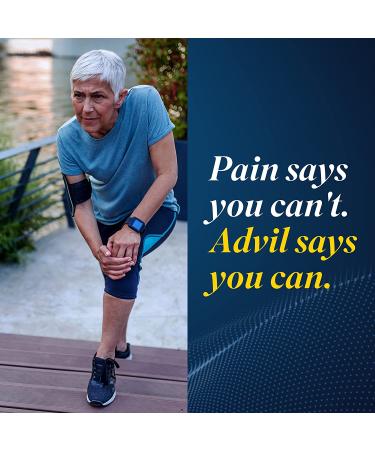 Advil Liqui-Gels Pain Reliever: Ibuprofen 200mg for Headache, Backache, Menstrual & Joint Pain - 80 Capsules - Buy Online on GoSupps.com