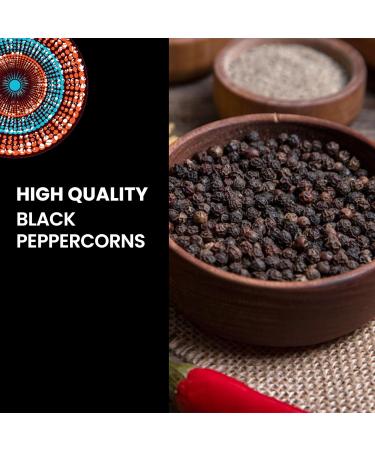 Fire Mountain Black Penja Pepper 100g - Single Origin Whole Peppercorn Berries from Penja Valley for Grinder Refill - Buy Online on GoSupps.com