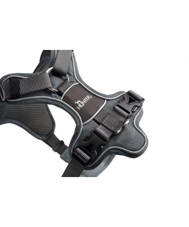 HUNTER DIVO Dog Harness - Size SM (52-68 cm) - Grey/Gray | Premium International Shipping - Buy Online on GoSupps.com