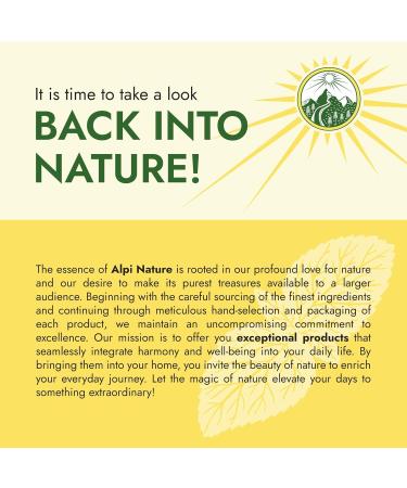  Alpi Nature Alpi Nature Organic Lemon Balm Tea 120 Tea Bags 120 g (6 Boxes of 20 Bags of 1 g) Lemon Balm Herb to Prepare Herbal Teas - Buy Online on GoSupps.com