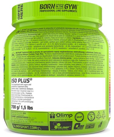Olimp Sport Nutrition Iso Plus Cola 700g | Premium Whey Protein Isolate for Muscle Recovery & Performance | Buy Internationally - Buy Online on GoSupps.com