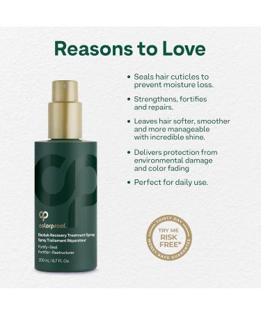 Colorproof Baobab Recovery Treatment Spray 6.7oz - For Damaged Color-Treated Hair Strengthens & Repairs Smooths & Protects Sulfate-Free Vegan - Buy Online on GoSupps.com