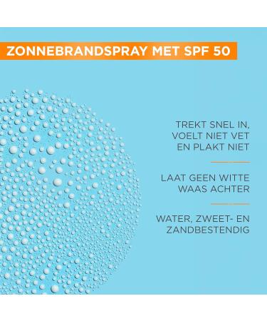 L'Or al Garnier Ambre Solaire Hydra 24h Protect Hydraterende Milk spray SPF 50 150ml - Buy Online on GoSupps.com