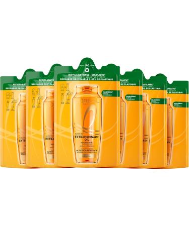 L'Or al Paris Elvive Shampooing Nourrissant Id al pour Cheveux Secs Cheveux Nourris et Brillant Pour 8 Semaines Avec Huiles de Cam lia et Marula Format Commodit Eco-Recharge Huile Extraordinaire - Buy Online on GoSupps.com