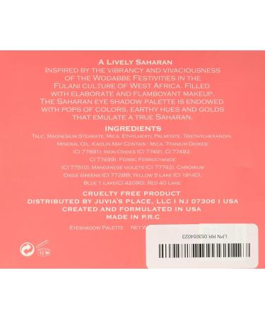 Juvia's Place 12-Shade Eyeshadow Palette - Reds, Blacks, Whites, Golds, Peaches, Nudes - Professional, Pigmented Makeup Palette for Eye Color & Shine - Buy Online on GoSupps.com