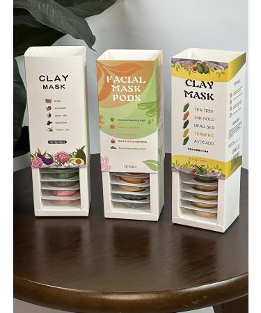 Buy 24K Gold Turmeric Clay Mask - Nourishing Dead Sea Minerals Tea Tree Oil & Avocado Extract for Radiant Skin - International Shipping Available - Buy Online on GoSupps.com