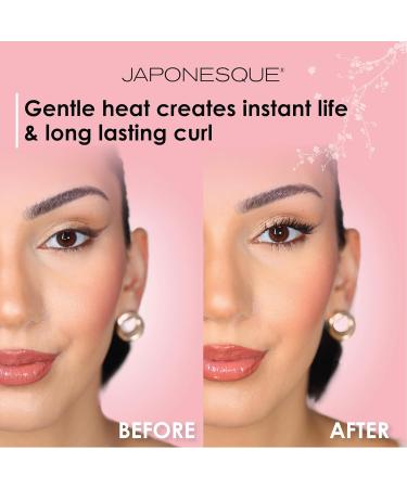 JAPONESQUE Heated Lash Curler | Long Lasting Electric Eyelash Curler & Lifter | USB Powered | Safe Heat Settings for Perfect Lashes - Buy Online on GoSupps.com