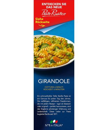 Buy Barilla Pasta Classic Girandole n.34 - Premium Durum Wheat Al Dente 500g (Pack of 5) - International Shipping Available - Buy Online on GoSupps.com
