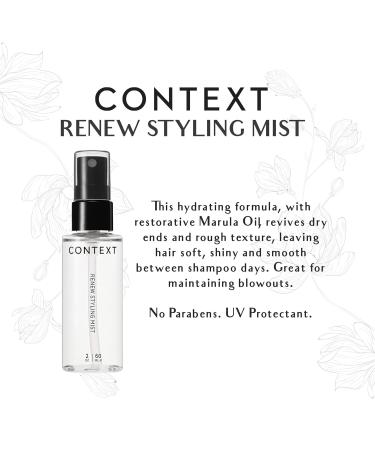 CONTEXT SKIN - Renew Styling Mist Travel - Hair Spray - Texturing Hair Product - Hair Mist - hairspray for Men & Women - 2 oz - Buy Online on GoSupps.com