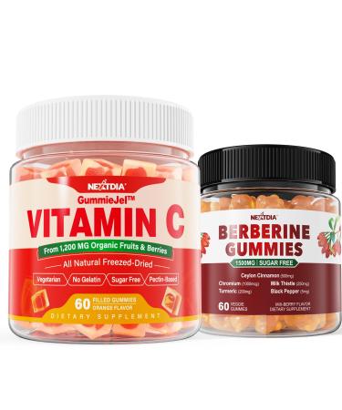 Nextdia Berberine + Whold Food Vitamin C