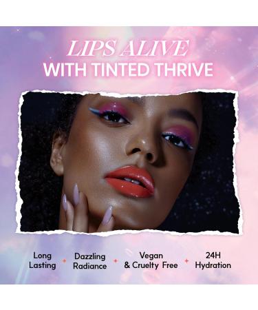 Glowing Color Lip Balm 0.35 Oz| Hydrating Lip Balm Lip Gloss for Girls | Vegan Lip Balm & Lip Plumping Gloss | Lip Glowy Balm & Lip Care for Dry Lips | Moisturizing Lip Balm Shining Berry Shinning Berry - Buy Online on GoSupps.com