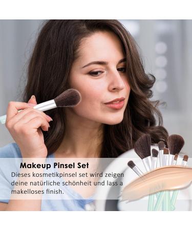 Professional 8-Piece Makeup Brush Set with Travel Bag | High-Quality Cosmetic Brushes for Women - Perfect for Flawless Application - Buy Online on GoSupps.com