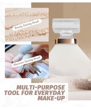 Sonnorel foundation brush big powder makeup brush dome blush brush bulk powder brush transparent handle brush artificial fiber uniform blush brush - Buy Online on GoSupps.com