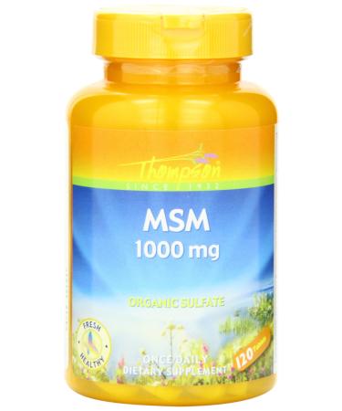 Thompson MSM 1000 mg 120 Tablets